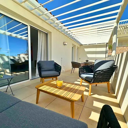 Le Square D'evan - De Standing - Grande Terrasse Exterieure - Climatisation *